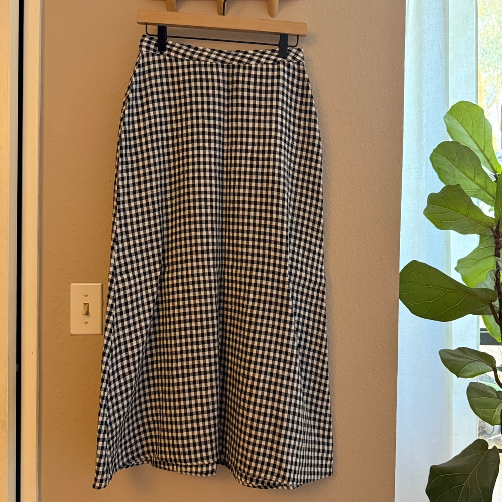 Reformation Linen Skirt